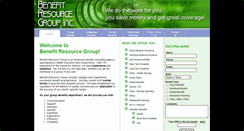 Desktop Screenshot of benefitresourcegroup.net